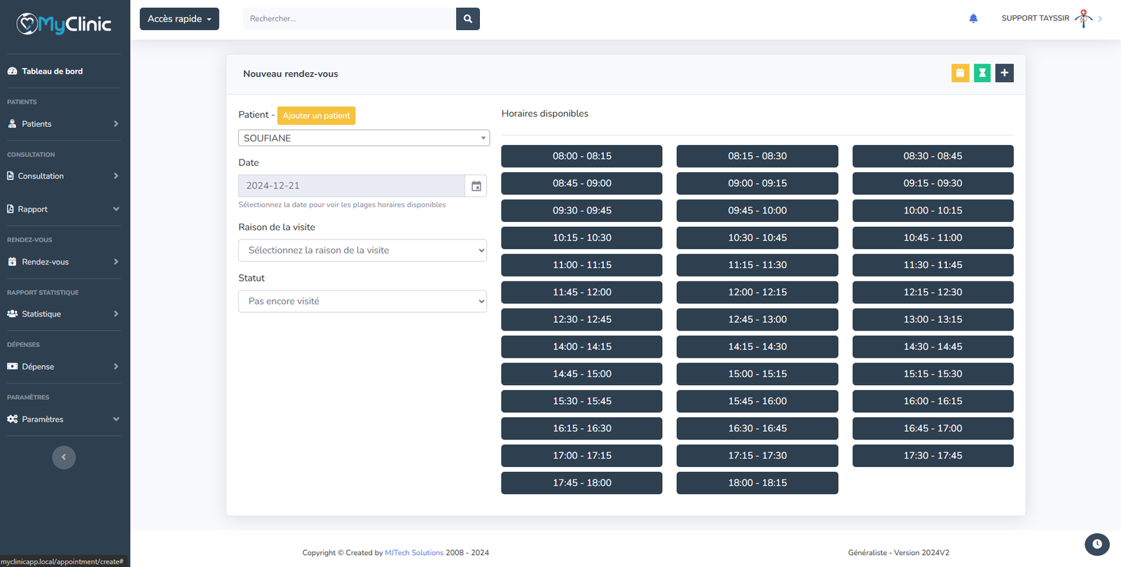 Image de création des patients